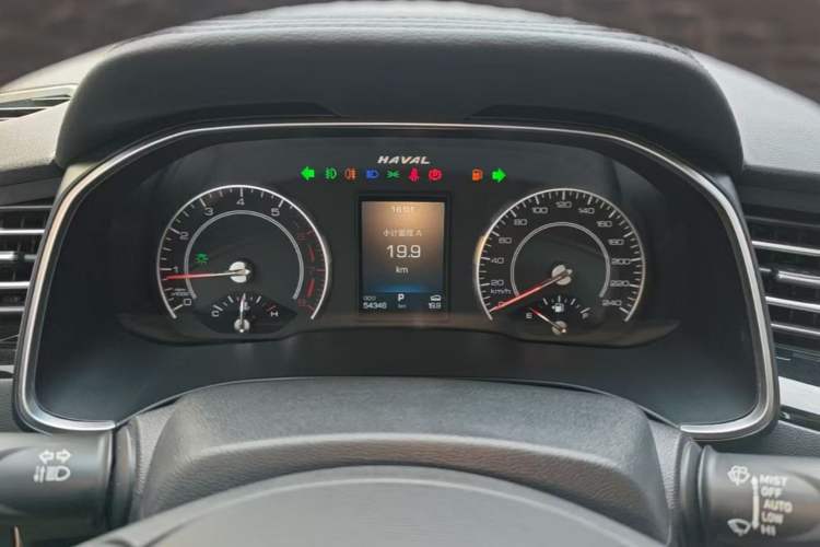 Used Haval H6 2021 1.5 GDIT Automatic Champion Edition Odometer Close Up