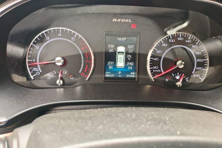 Used Haval H6 2021 1.5T Automatic Urban Edition Odometer Close Up
