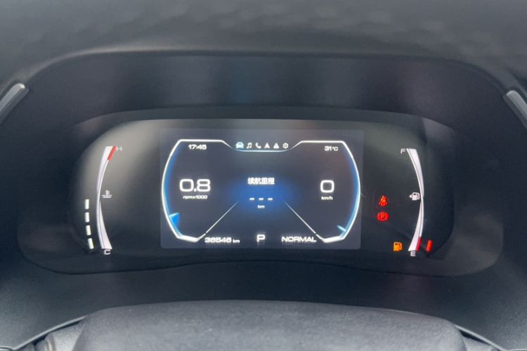 Used Haval H6 2021 National Trend Edition 1.5T Automatic Champion Version Odometer Close Up