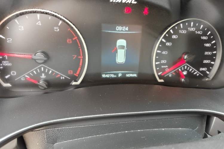 Used Haval H6 2021 National Trend Edition 1.5T Automatic Urban Version Odometer Close Up