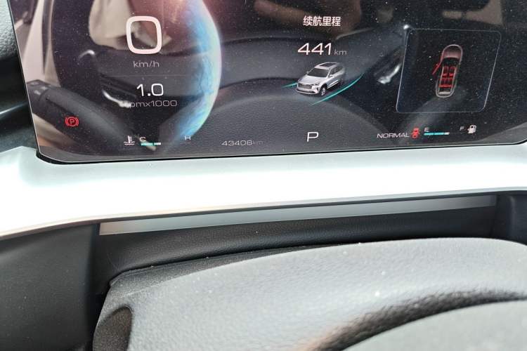 Used Haval H6 2021 3rd Generation 1.5T Automatic Two-Wheel Drive Pro Odometer Close Up