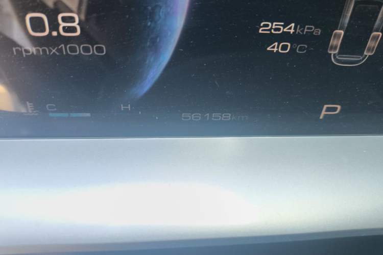 Used Haval H6 2021 3rd Generation 1.5T Automatic Two-Wheel Drive Pro Odometer Close Up