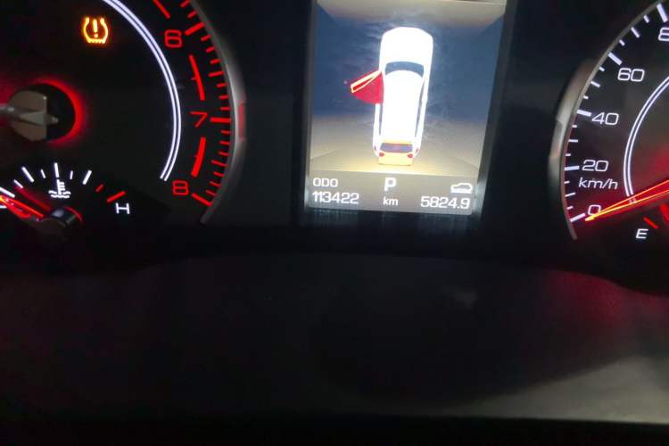 Used Haval H6 2021 2.0 GDIT Automatic Champion Edition Odometer Close Up