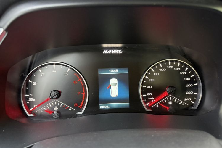 Used Haval H6 2021 National Trend Edition 1.5T Automatic Urban Version Odometer Close Up
