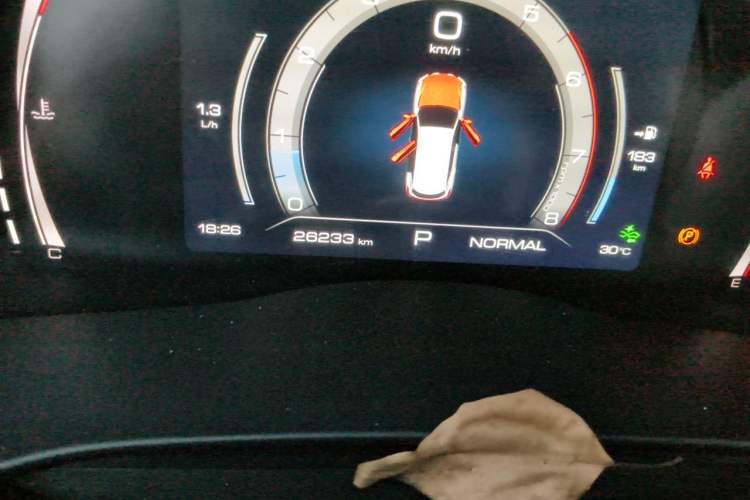 Used Haval H6 2021 National Trend Edition 1.5 GDIT Automatic Luxury Version Odometer Close Up
