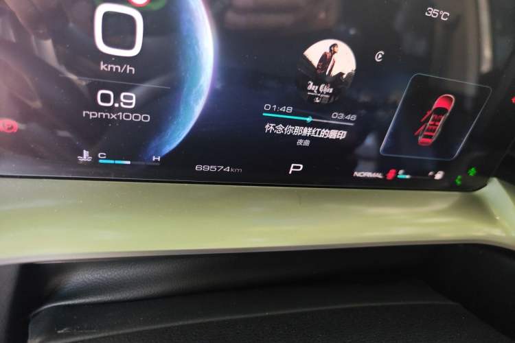 Used Haval H6 2021 3rd Generation 2.0T Automatic All-Wheel Drive Supreme Odometer Close Up