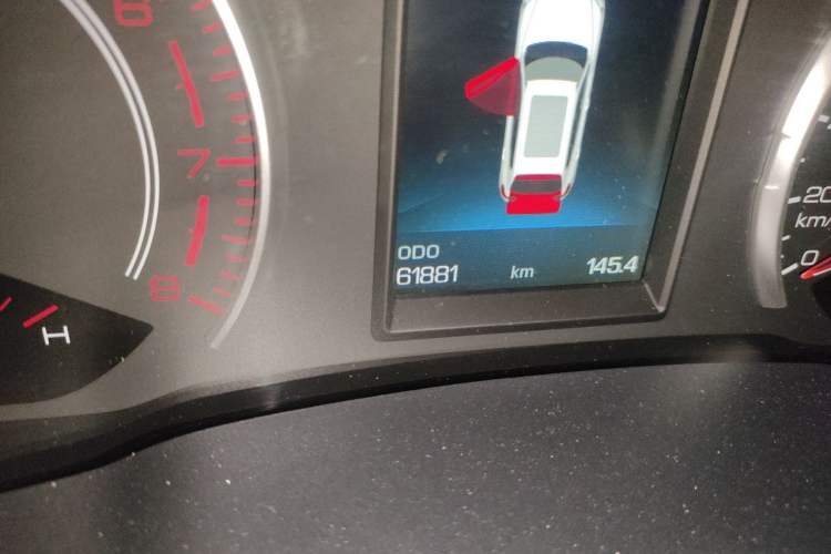 Used Haval H6 2021 1.5T Automatic Urban Edition Odometer Close Up