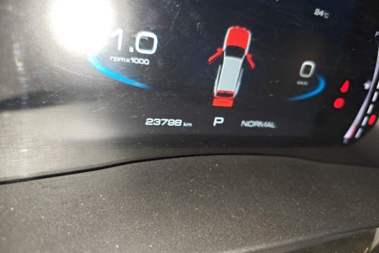 Used Haval H6 2021 National Trend Edition 1.5T Automatic Champion Version Odometer Close Up