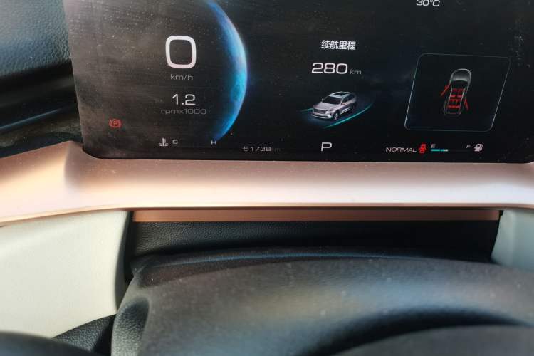 Used Haval H6 2021 3rd Generation 1.5T Automatic Two-Wheel Drive Pro Odometer Close Up