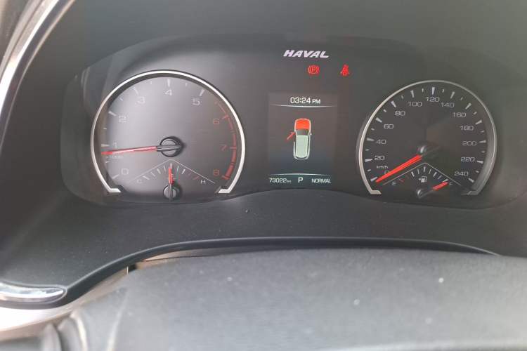 Used Haval H6 2021 National Trend Edition 1.5T Automatic Urban Version Odometer Close Up