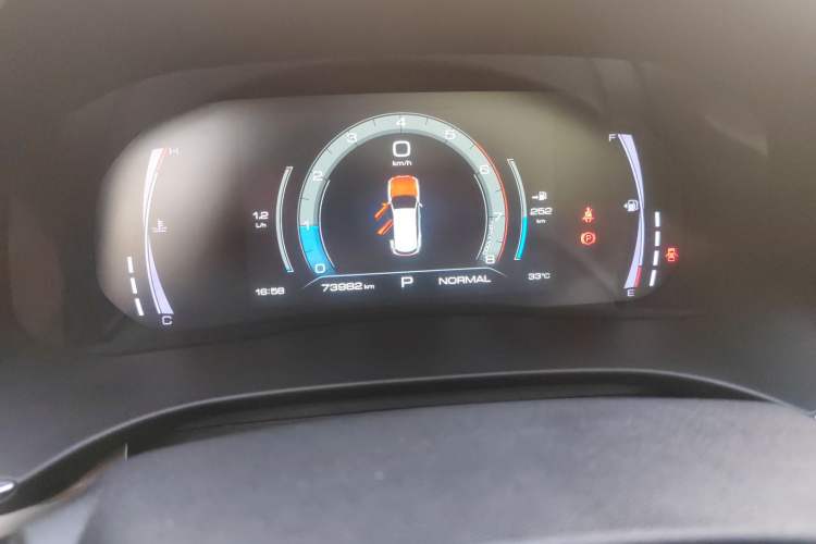 Used Haval H6 2021 National Trend Edition 1.5T Automatic Champion Version Odometer Close Up