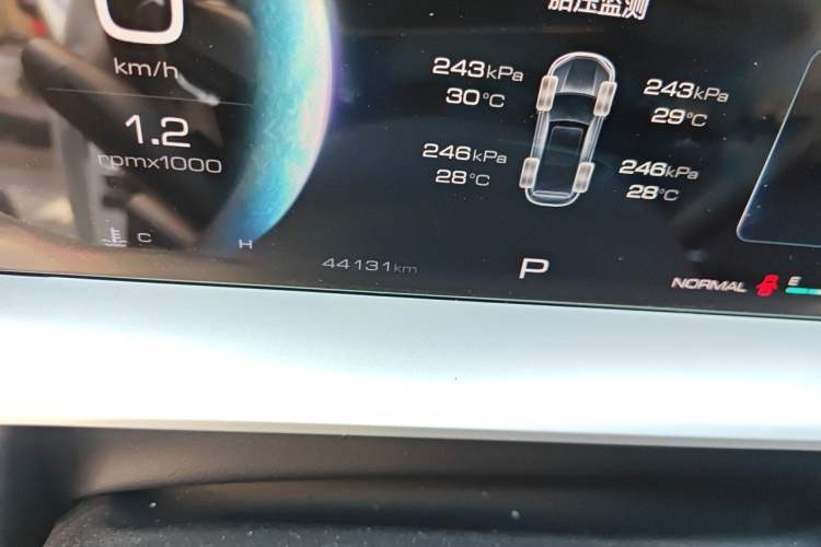 Used Haval H6 2021 3rd Generation 1.5T Automatic Two-Wheel Drive Pro Odometer Close Up