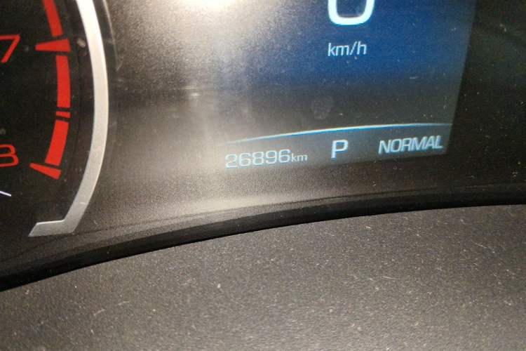 Used Haval H6 2021 National Trend Edition 1.5T Automatic Urban Version Odometer Close Up