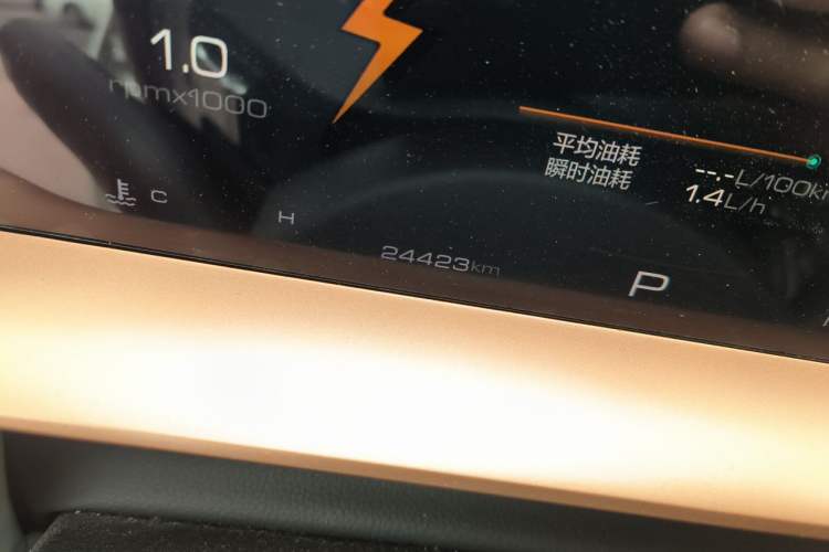 Used Haval H6 2021 3rd Generation 1.5T Automatic Two-Wheel Drive Pro Odometer Close Up