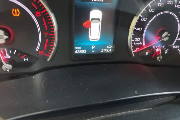 Used Haval H6 2021 1.5 GDIT Automatic Champion Edition Odometer Close Up