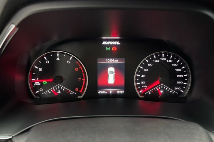 Used Haval H6 2021 National Trend Edition 1.5T Automatic Urban Version Odometer Close Up