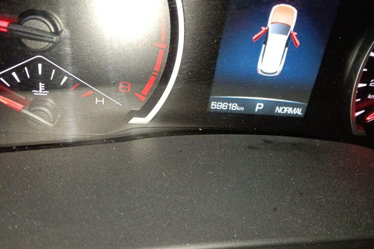 Used Haval H6 2021 National Trend Edition 1.5T Automatic Urban Version Odometer Close Up