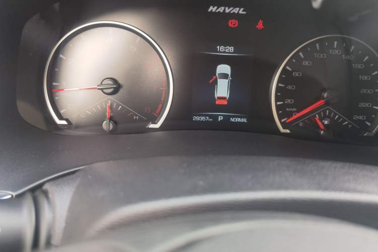 Used Haval H6 2021 National Trend Edition 1.5T Automatic Urban Version Odometer Close Up