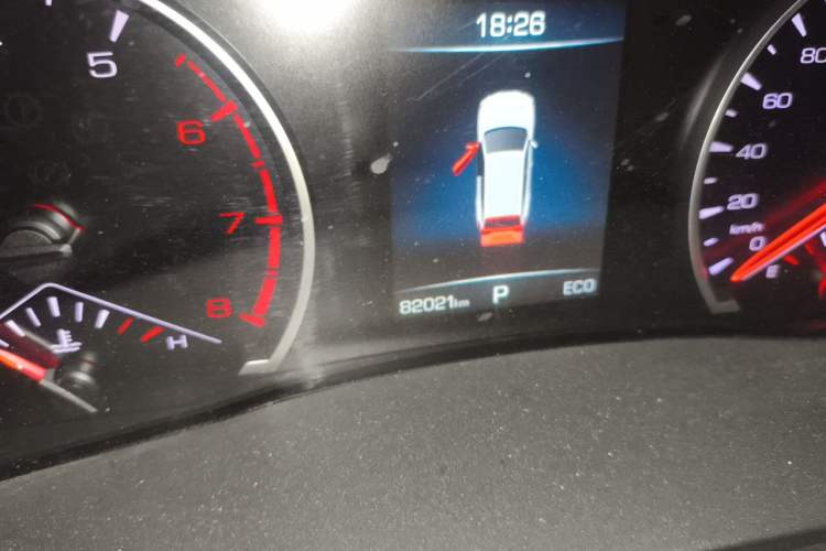 Used Haval H6 2021 National Trend Edition 1.5T Automatic Urban Version Odometer Close Up