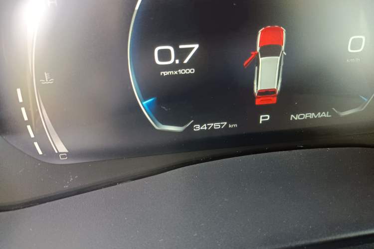 Used Haval H6 2021 China Trend Edition 1.5 GDIT Automatic Champion Version Odometer Close Up