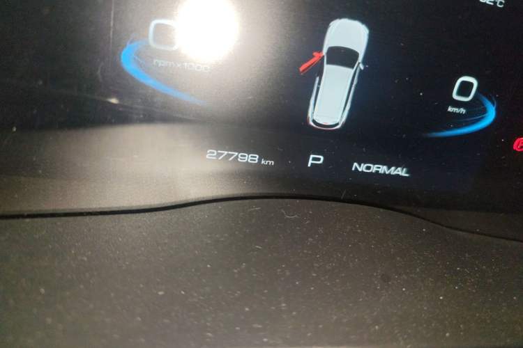 Used Haval H6 2021 National Trend Edition 2.0 GDIT Automatic Champion Version Odometer Close Up