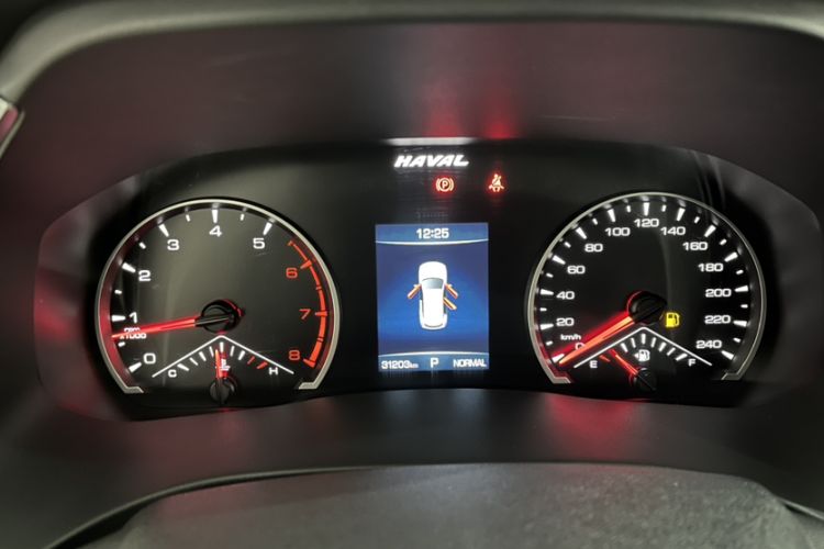 Used Haval H6 2021 National Trend Edition 1.5T Automatic Urban Version Odometer Close Up
