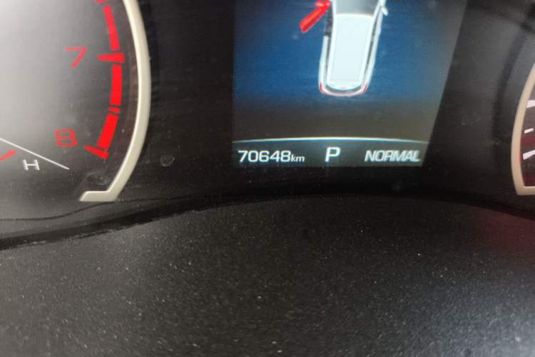Used Haval H6 2021 National Trend Edition 1.5T Automatic Urban Version Odometer Close Up