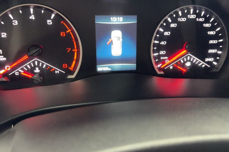 Used Haval H6 2021 National Trend Edition 1.5T Automatic Urban Version Odometer Close Up