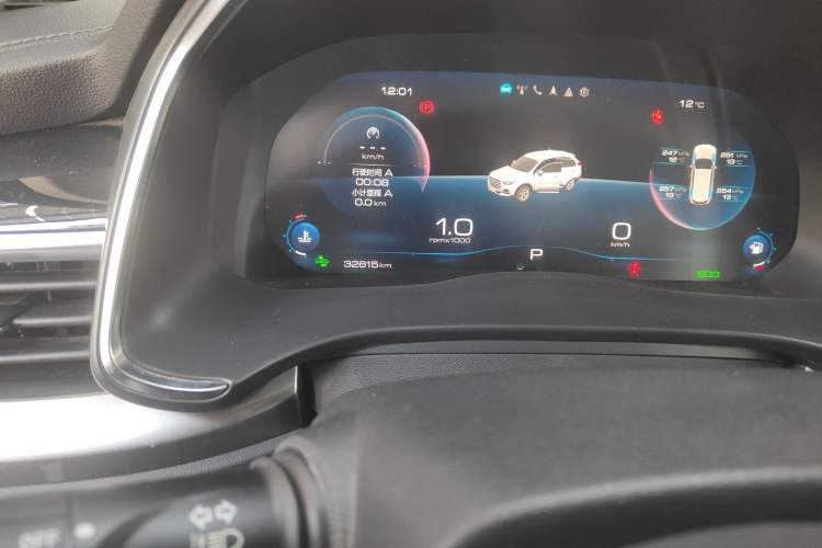 Used Haval H6 2021 National Trend Edition 1.5 GDIT Automatic Ultra-Luxury Version Odometer Close Up