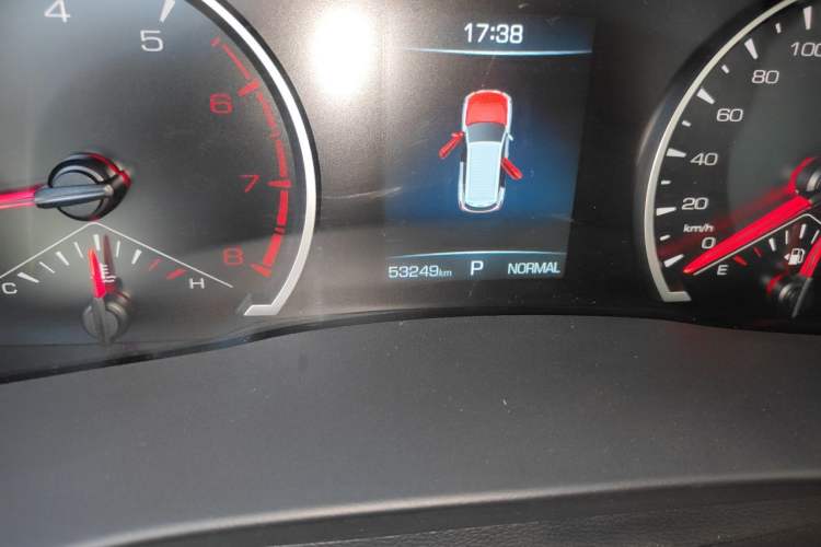 Used Haval H6 2021 National Trend Edition 1.5T Automatic Urban Version Odometer Close Up