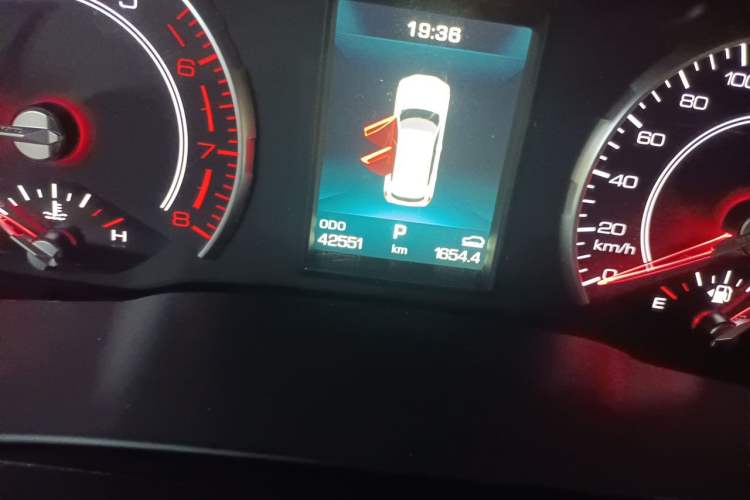 Used Haval H6 2021 1.5 GDIT Automatic Champion Edition Odometer Close Up