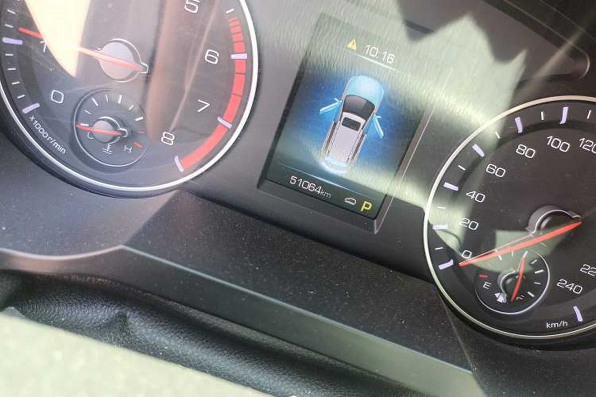Used Haval H6 2021 Sport Edition 1.5T Automatic Elite Smart Connectivity Model with Hexagonal Grille Odometer Close Up