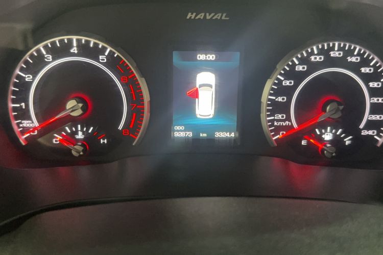 Used Haval H6 2021 1.5T Automatic Urban Edition Odometer Close Up