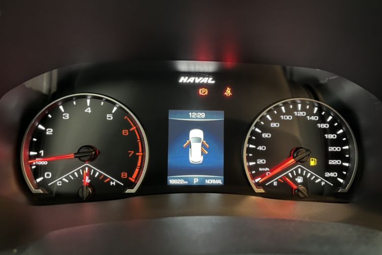 Used Haval H6 2021 National Trend Edition 1.5T Automatic Urban Version Odometer Close Up