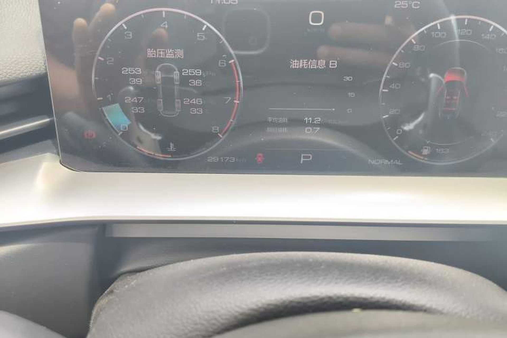 Used Haval H6 2021 3rd Generation 1.5T Automatic Two-Wheel Drive Pro Odometer Close Up