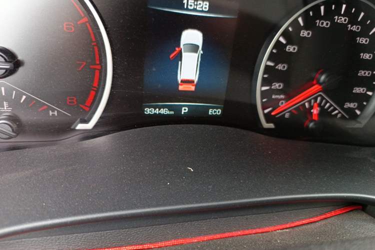Used Haval H6 2021 National Trend Edition 1.5T Automatic Urban Version Odometer Close Up
