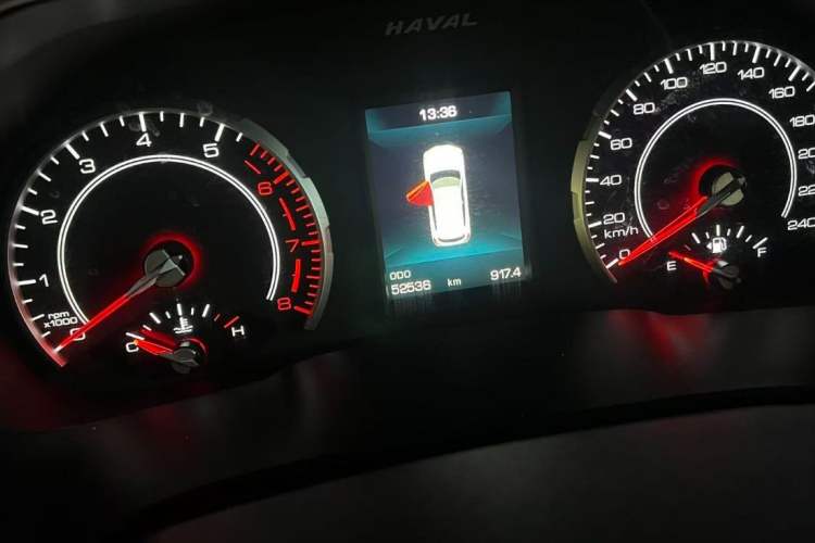 Used Haval H6 2021 1.5T Automatic Champion Edition Odometer Close Up