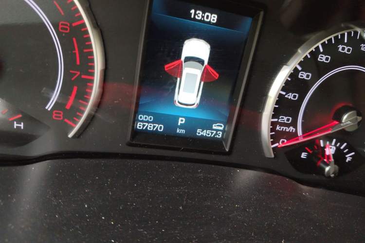 Used Haval H6 2021 1.5T Automatic Urban Edition Odometer Close Up