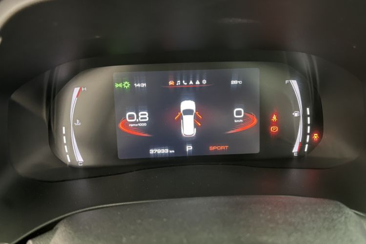 Used Haval H6 2021 National Trend Edition 1.5T Automatic Champion Version Odometer Close Up