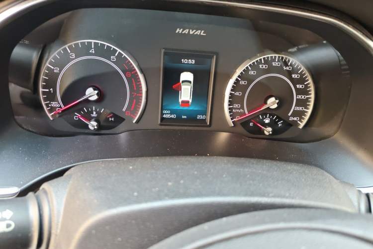 Used Haval H6 2021 1.5T Automatic Champion Edition Odometer Close Up