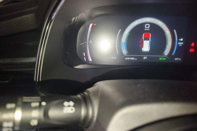 Used Haval H6 2021 National Trend Edition 1.5T Automatic Champion Version Odometer Close Up