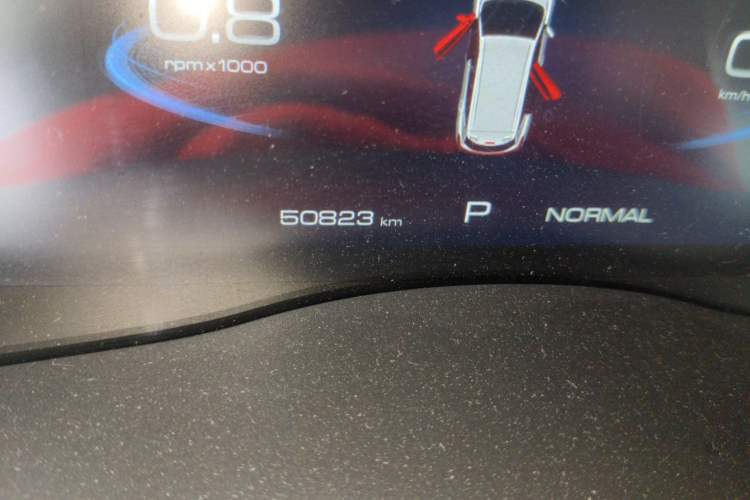 Used Haval H6 2021 National Trend Edition 1.5T Automatic Champion Version Odometer Close Up