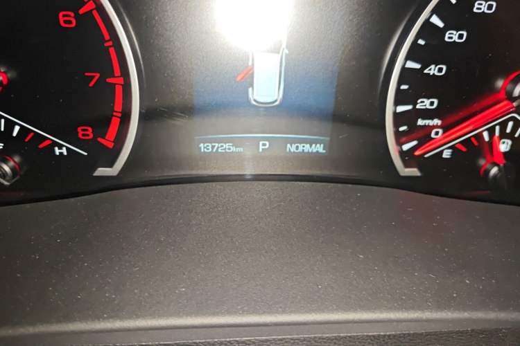 Used Haval H6 2021 National Trend Edition 1.5T Automatic Urban Version Odometer Close Up