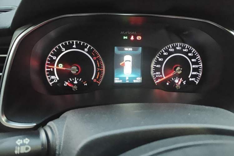 Used Haval H6 2021 1.5T Automatic Champion Edition Odometer Close Up
