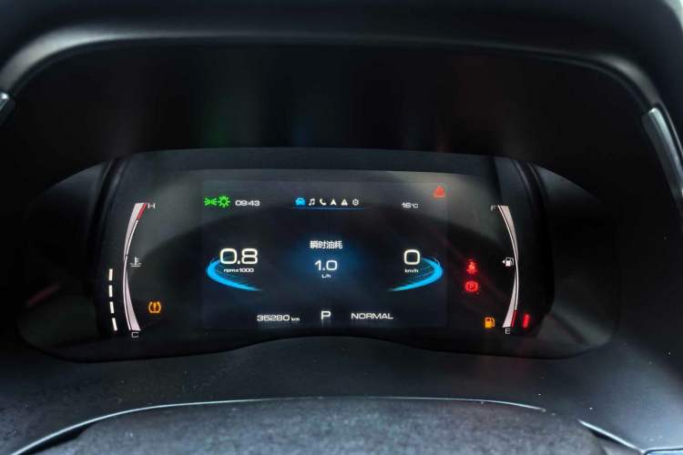 Used Haval H6 2021 National Trend Edition 1.5T Automatic Champion Version Odometer Close Up