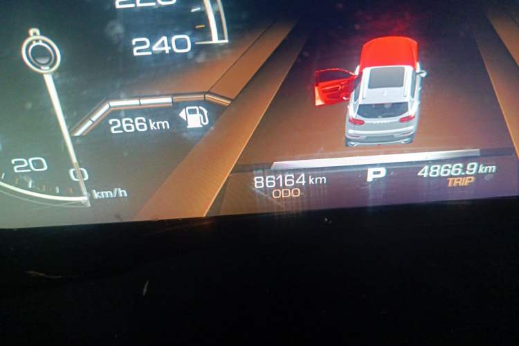 Used Haval H6 2021 1.5 GDIT Automatic Ultra-Luxury Edition Odometer Close Up