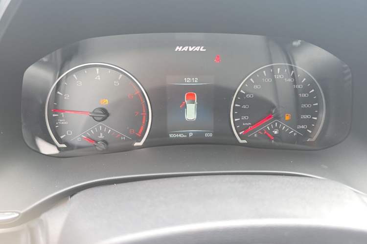 Used Haval H6 2021 National Trend Edition 1.5T Automatic Urban Version Odometer Close Up
