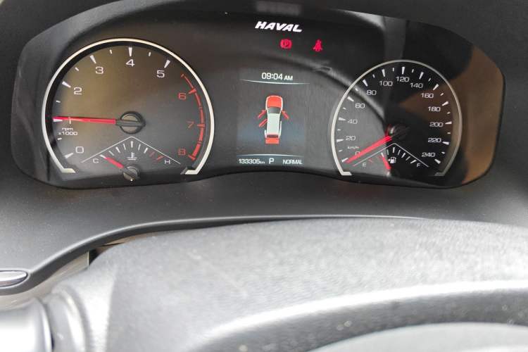Used Haval H6 2021 National Trend Edition 1.5T Automatic Urban Version Odometer Close Up