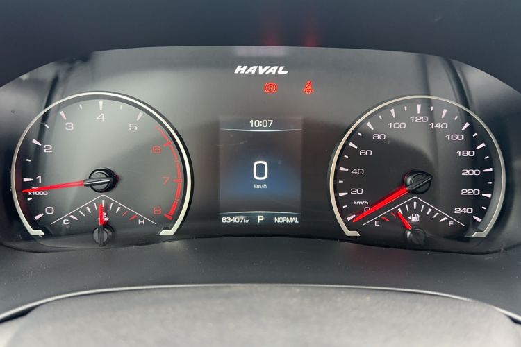 Used Haval H6 2021 National Trend Edition 1.5T Automatic Urban Version Odometer Close Up