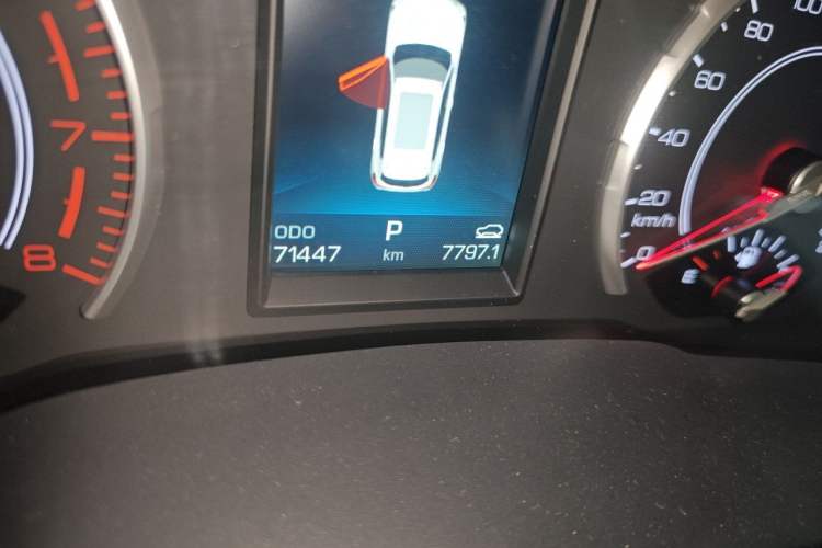 Used Haval H6 2021 1.5 GDIT Automatic Champion Edition Odometer Close Up